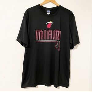 NBA TX3 Cool Men’s Shirt‎ Miami Heat Whiteside #21 Size XL Black